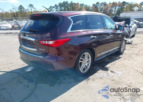 2014 Infiniti Qx60 from USA, damaged, VIN 5N1AL0MN8EC526881